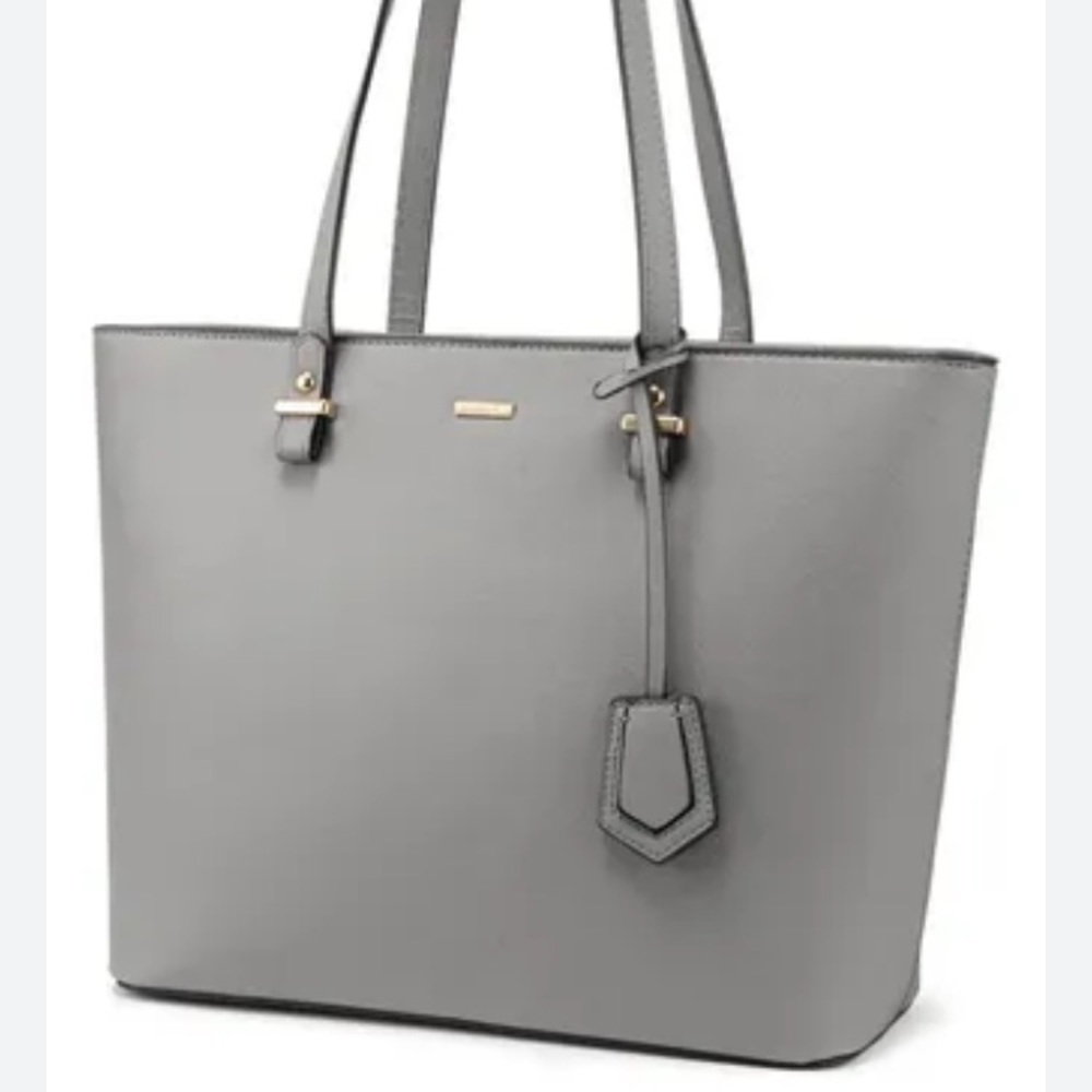 Elegant Gray Tote Bag